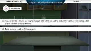 EXP.1(B) TO MEASURE INTERNAL DIAMETERAND DEPTH OF GIVEN BEAKER/CALORIMETER USING VERNIER CALLIPERS.