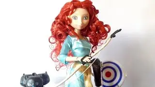 Disney Store Brave Merida Deluxe Talking Doll Set review