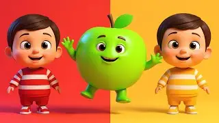 Colors Song for Kids 🌈 | Learn Colors with Food