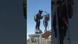 HOMBRE VUELA EN EL AIRE INCREIBLE CONQUISTAMOS LA GRAVEDAD