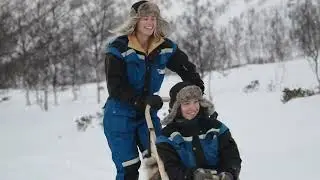Amazing Husky Sledding in Camp Tamok, Troms&oslash;