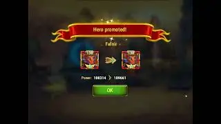 Promote Fafnir to Rank Orange+4 on Rarity Fair #HeroWars