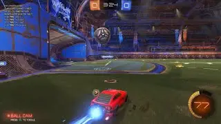 Getting mad on Rocket League lol