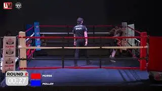 BRAD &ldquo;BIG BAD BRAD&rdquo; MORSE (APOLLO SPORTS) vs ALFIE MOLLOY (JOHNSONS BOXING GYM)