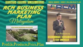 RCM BUSINESS PLAN MALAYALAM/GROWTH BONUS PLAN-2024/A to Z Plan/4 P