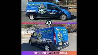 Another Van Wrap for Master Group HVAC NJ by Designer Wraps
