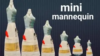 DIY Mini Mannequin | how to make  mannequin cushion| diy manniqueen 
