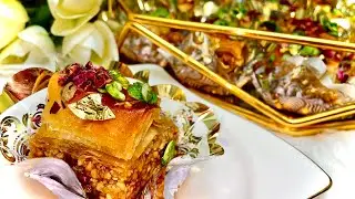 #ديديكاس#لاغلى #ناس💕بقلاوة من يد محترفة 🤩مورقة بدون الة توريق 🥹 #حلويات #المناسبات #بقلاوة