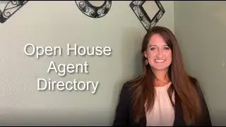 Marketing Minute: Open House Agent Directory
