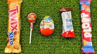 ASMR Most Popular Candys / some lots of colorful rainbow lollipop candy / unpacking chocolate eat #5