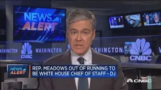 Rep. Mark Meadows no longer a candidate for White House Chief of Staff