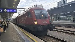 27 h Tour Österreich|Rückreise im Railjet Express|Umleitung über den Münchner Güter Nordring|Sound