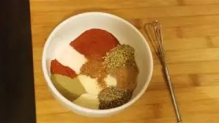 How to make Blackening Seasoning ( Blackened Chicken )