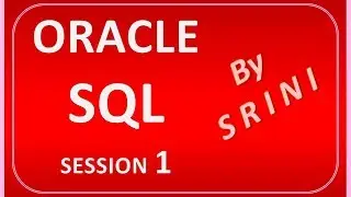 ORACLE SQL 5- SQL 1 (SQL PART 1)