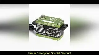 YANTRS Low Profile Brushless Waterproof Servo 27KG 8.4v Digital Magnetic Sensing RC Steering Gear Fo