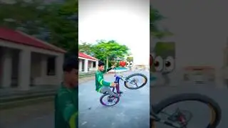 whilee circle stunt #stunt #love #cycling #views #106 #rsfahimstunts #stuntrider