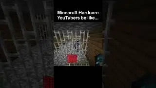 Minecraft Hardcore Moment