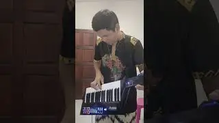 Careless Whisper on Keytar 🎷 | Smooth Sax Solo Jam |#Shorts