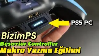 Besavior Controller PS5 PC Makro Yazma - LEARNİNG &Ouml;zelliği Kullanma - Sipariş Ver - BizimPS