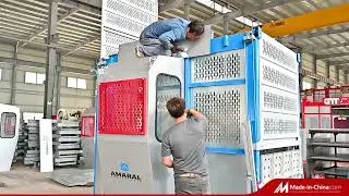 Sc200 Hoist Single Cage Building Construction Lift, Hoist, Construction Equipment