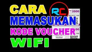 CARA MASUKAN KODE VOUCHER WIFI