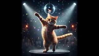 Cat Tries to Dance &mdash; Epic Fail 💃😹