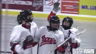 Minor Lacrosse (Under 15) - Brantford Warriors vs Guelph Regals