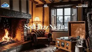 Soft Jazz Nights | Cozy Background Music for Studying & Relaxing 🌙☁️