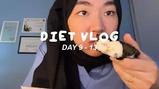 (Day 9-13) one/two meals day, getting an x-ray | diet vlog malaysia
