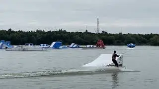 Канатная дорога для водных лыж