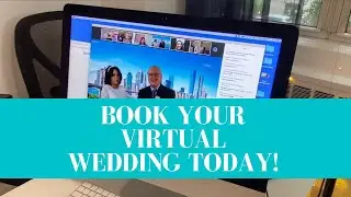 Zoom Wedding Ceremonies are now legal pursuant to Governor Cuomo&rsquo;s Executive Order. Let's do it!