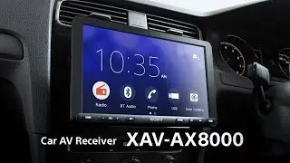 XAV-AX8000: In- car Media Receiver with Bluetooth