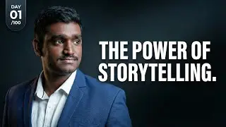 The Power Of Storytelling.  #lavenlokesh #podcast #100dayschallenge #speaking 
