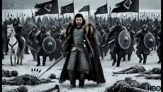 What If Ned Stark Confronted the White Walkers Using Aegon&rsquo;s Old Dragon Banners?