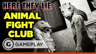 Here They Lie - Horrific Animal Head Fight Club - Gameplay