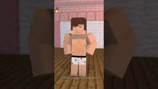 2 - Ghost JJ's sister in the shower 🥵 - JJ MAIZEN Minecraft Animation #shorts