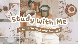 Study With Me | 30 mins Pomodoro session | Real Time | 