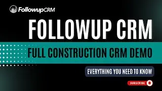 Followup CRM Long Demo