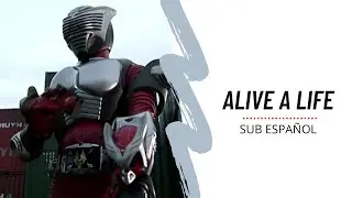 Alive A life【Sub Español】// Kamen Rider Ryuki Opening