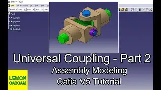Universal Coupling Part-2, Assembly Modeling
