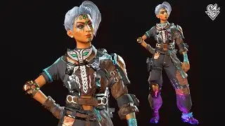APEX LEGENDS | Rampart | Epic | Cryokinetic (Gameplay)