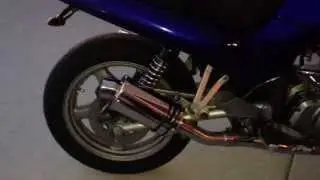 1990 Suzuki VX800 with delkevic exhaust.