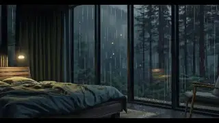 Relaxing Piano Music & Rain Sounds for Deep Sleep, Stress Relief, Anxiety, Calming