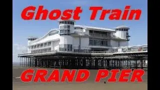GRAND PIER Weston-Super-Mare Ghost Train breaks down POV