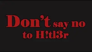 Seb Lowe - Don't Say No to Hitler (visualiser)