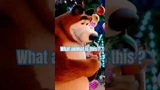 Guess the Wild Animal Sound ! 🦁🐘🐯🐻🧠 | Fun Animal Quiz #Shorts #lion #elephant #tiger #mashaandbear
