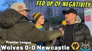 FED UP OF THE NEGATIVITY 😶 Wolves 0-0 EXTRA Fan Reaction | Premier League