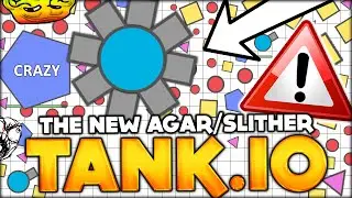 THE NEW MOST ADDICTIVE GAME EVER? BIGGEST TANK! DIEPIO OR TANK.IO (NEW DIEP.IO - AGAR.IO/SLITHER.IO)