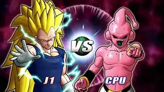 Dragon Ball: Raging Blast 2  vegeta super saiyan 3 vs majin buu