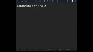 The United States Constitution ASMR Comic Sans Pt One